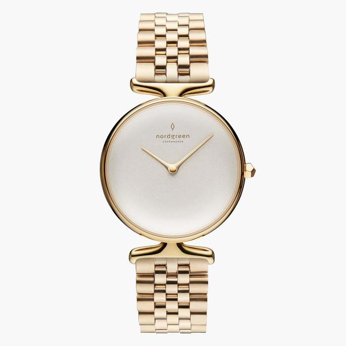 Unika | White Dial - 5-Link