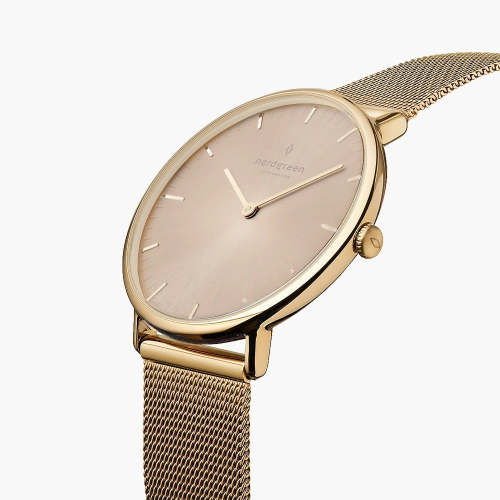 Native | Latte Sunray Dial - Mesh