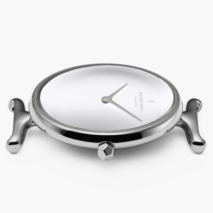 Unika | White Dial - Chain Strap
