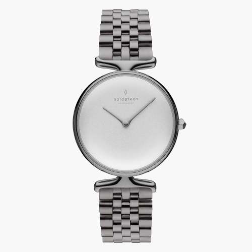 Unika | White Dial - 5-Link