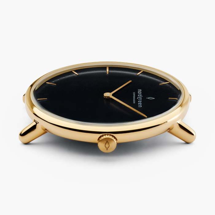 Native | Black Dial - Olive Green NATO
