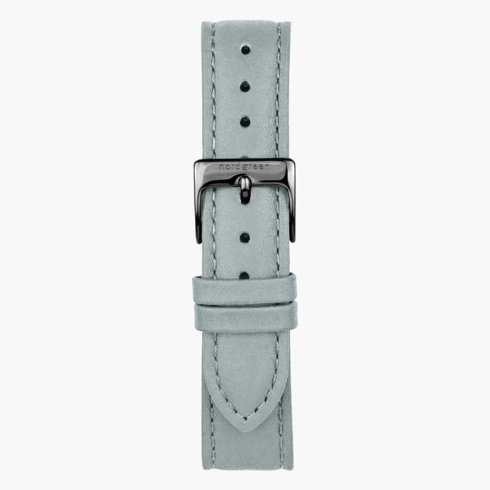 Pioneer | White Dial - Dove Grey Vegan Leather
