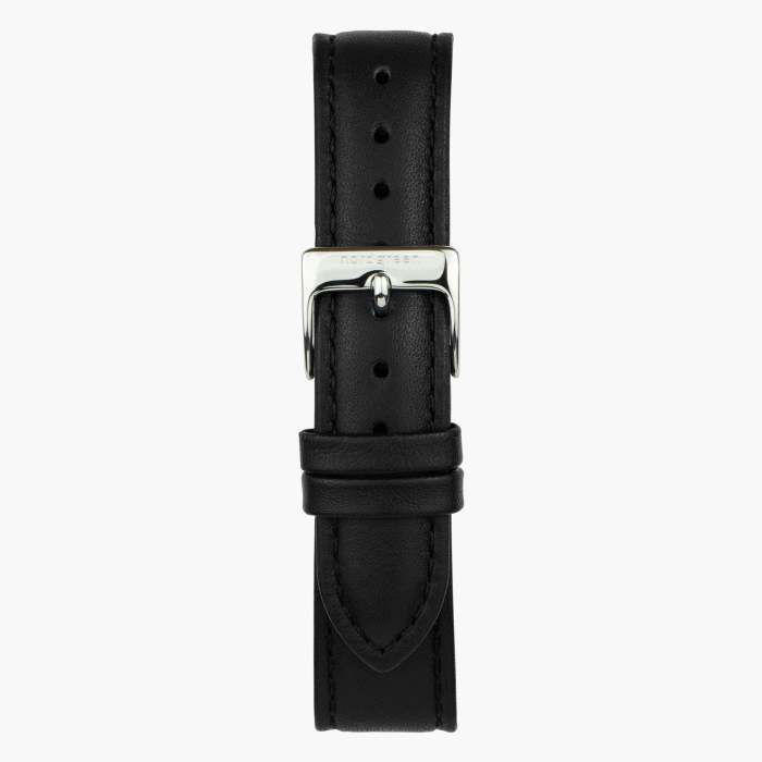 Pioneer | Textured Grey Dial - Black Leather