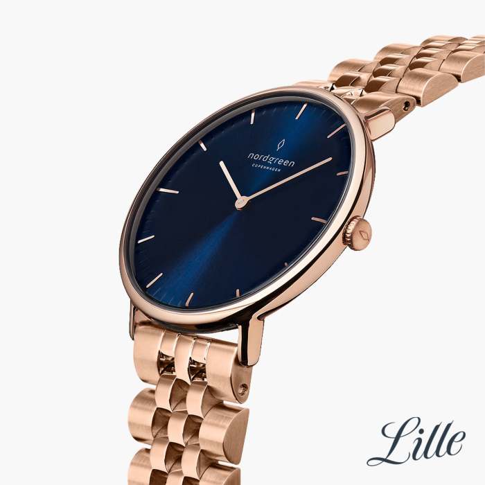 Native | Navy Dial - 5-Link