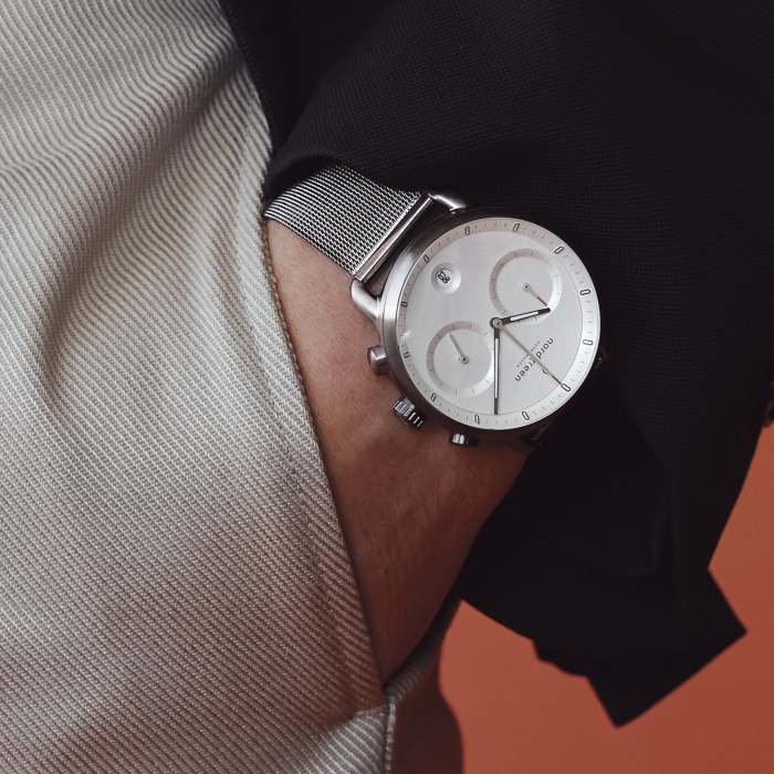 Pioneer | White Dial - Mesh