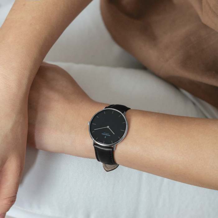Native | Black Dial - Brown Leather