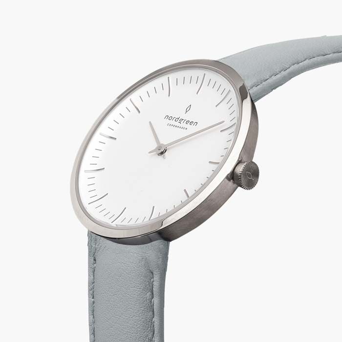 Infinity - Dove Grey Vegan Leather