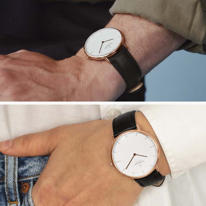 Native | White Dial - White Leather