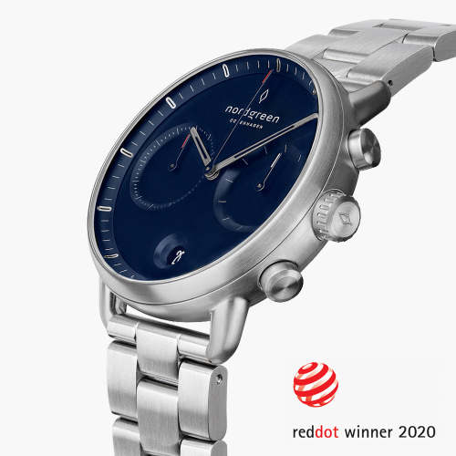 Pioneer | Navy Dial - 3-Link
