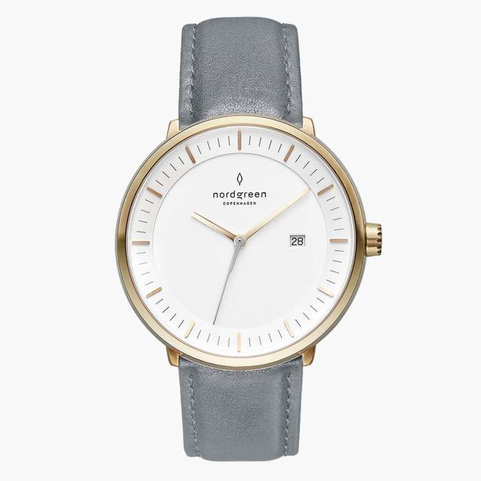 Philosopher - Grey Leather
