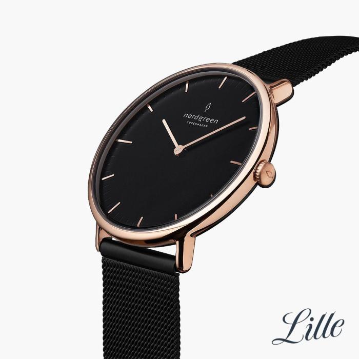 Native | Black Dial - Black Mesh