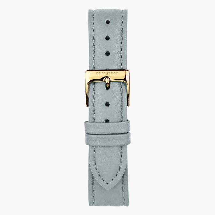 Pioneer | White Dial - Dove Grey Vegan Leather