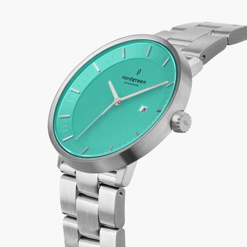 Philosopher | Turquoise Dial - 3-Link
