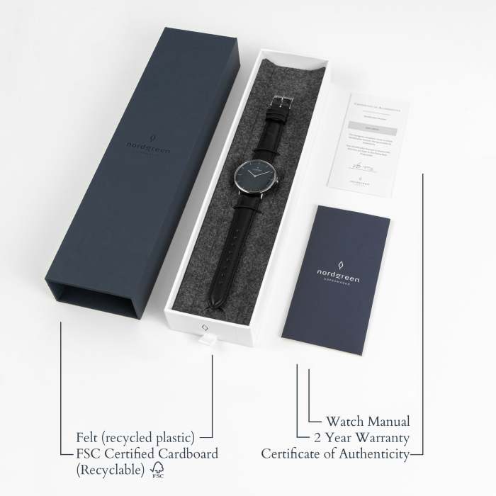 Native | Navy Dial - Black NATO