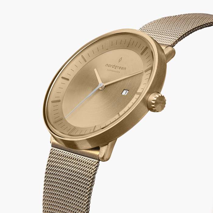 Philosopher | Brushed Metal Dial - Mesh