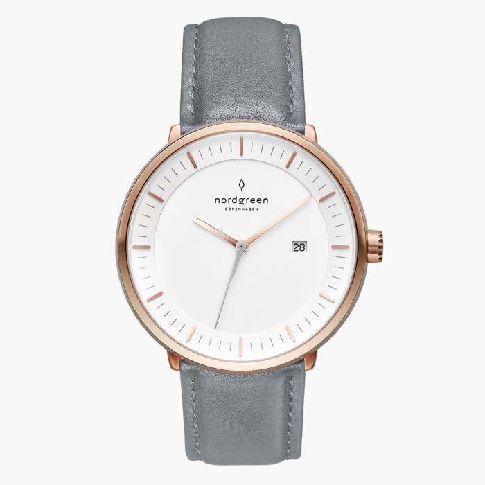 Philosopher - Grey Leather