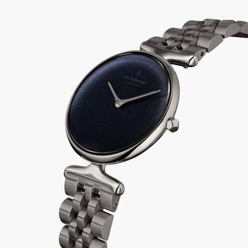 Unika | Rainbow Black Dial - 5-Link