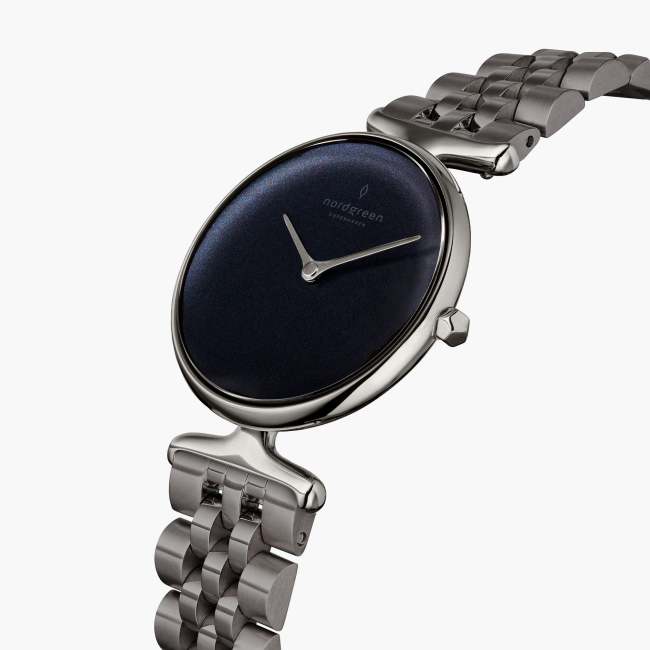 Unika | Rainbow Black Dial - 5-Link