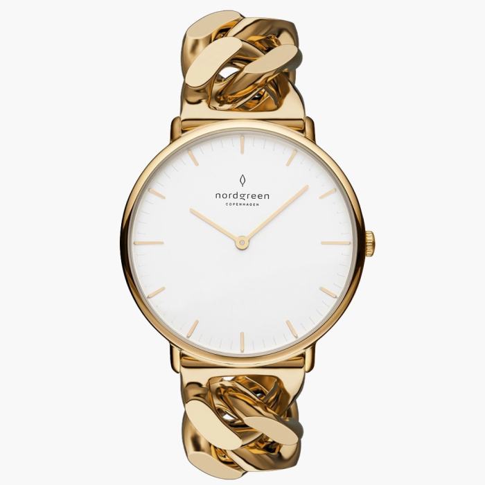 Native | White Dial - Chain Strap