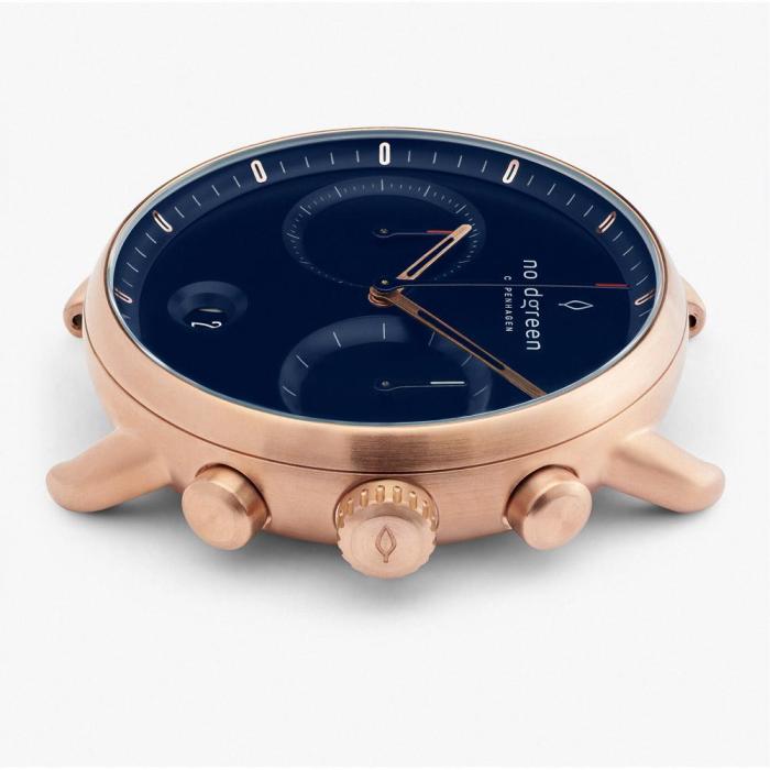 Pioneer | Navy Dial - Black Silicone