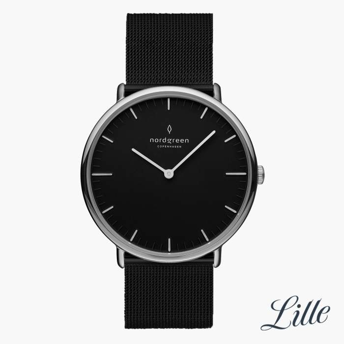 Native | Black Dial - Black Mesh