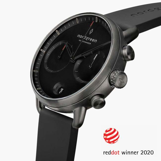 Pioneer | Black Dial - Black Silicone