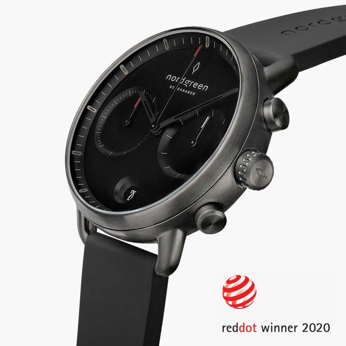 Pioneer | Black Dial - Black Silicone