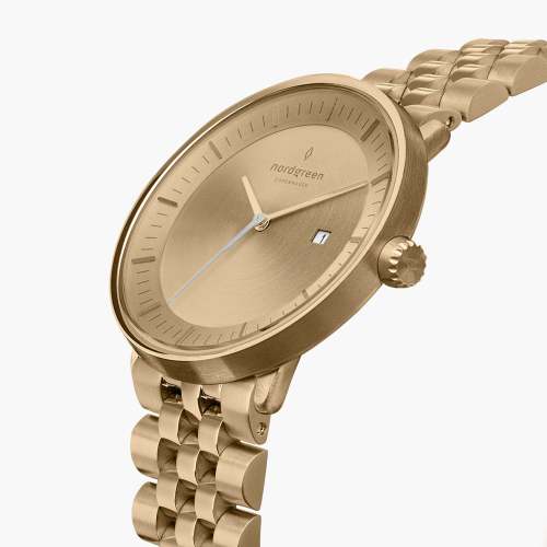 Philosopher | Brushed Metal Dial - 5-Link