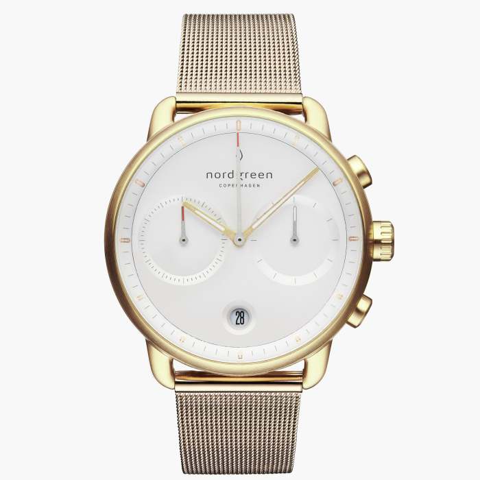 Pioneer | White Dial - Mesh