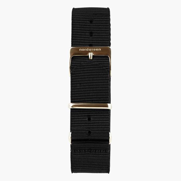 Pioneer | White Dial - Black NATO