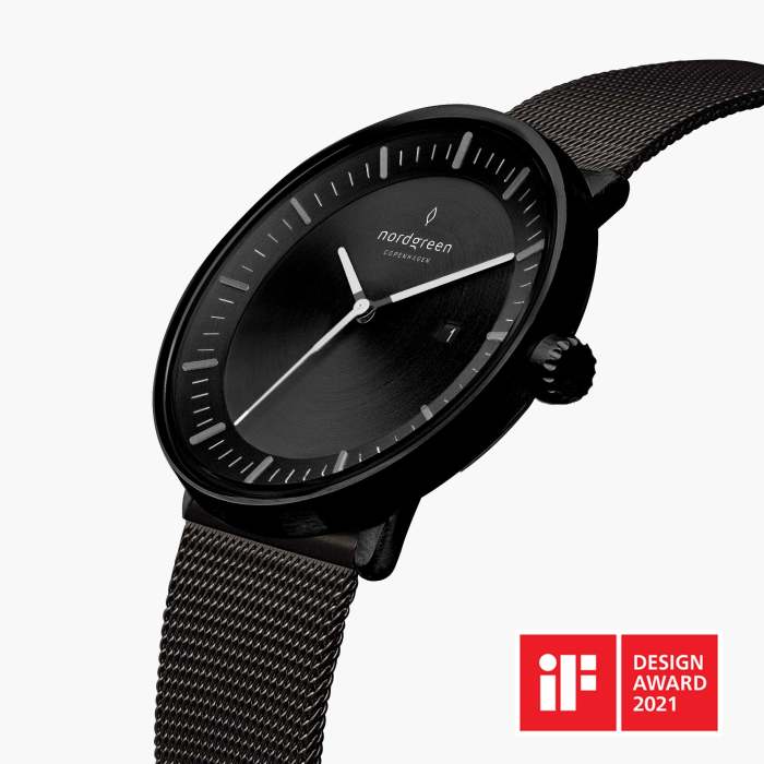 Philosopher | Black Dial - Black Mesh