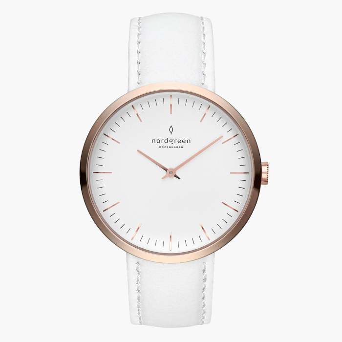 Infinity - White Leather