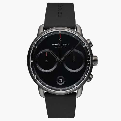 Pioneer | Black Dial - Black Silicone