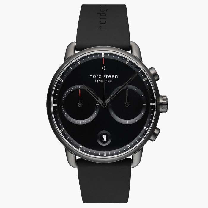 Pioneer | Black Dial - Black Silicone