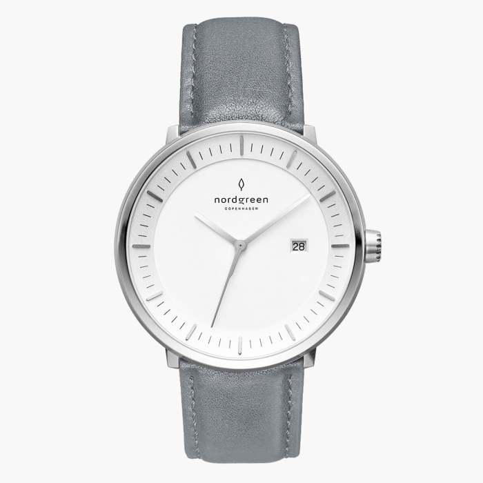 Philosopher - Grey Leather