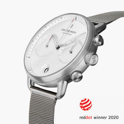 Pioneer | White Dial - Mesh