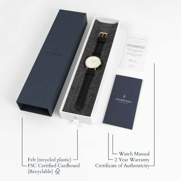 Native | White Dial - Olive Green NATO