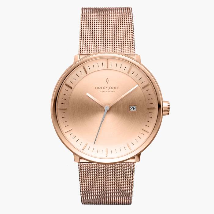 Philosopher | Brushed Metal Dial - Mesh