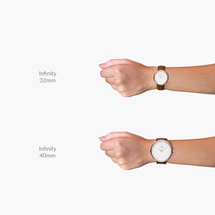Infinity - White Leather
