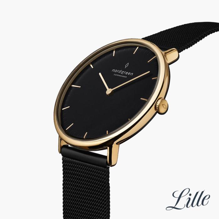 Native | Black Dial - Black Mesh