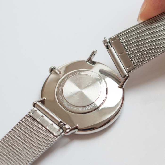 Native | White Dial - Black Mesh