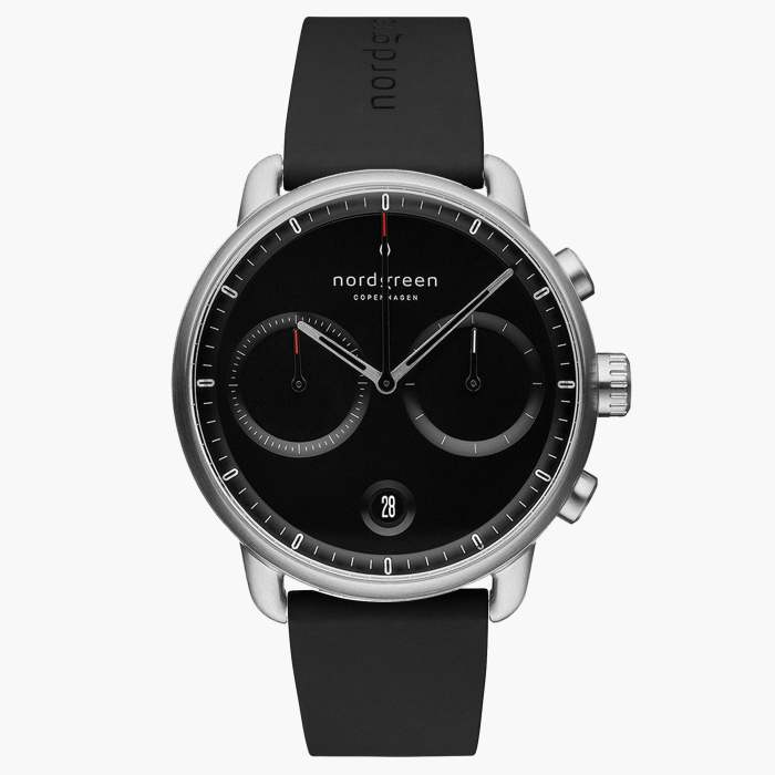 Pioneer | Black Dial - Black Silicone