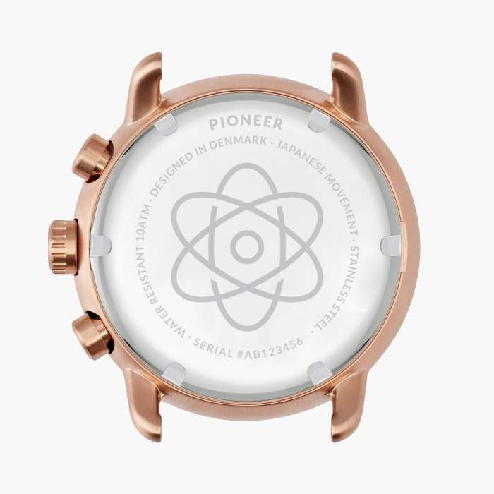 Pioneer | Brown Sunray Dial - Brown Leather