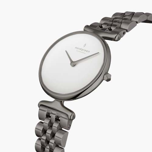 Unika | White Dial - 5-Link
