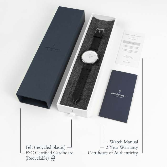 Infinity - Black Vegan Leather