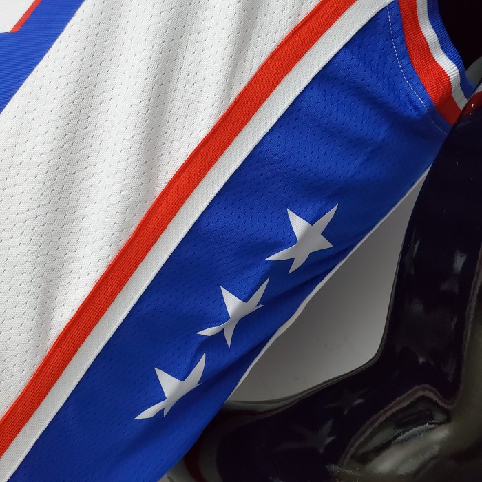 Dwight Howard Philadelphia 76ers 75th Anniversary Swingman Jersey White