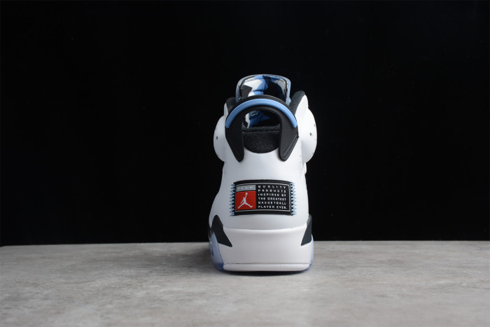 Air Jordan 6 Retro UNC University Blue/White/Black CT8529-410