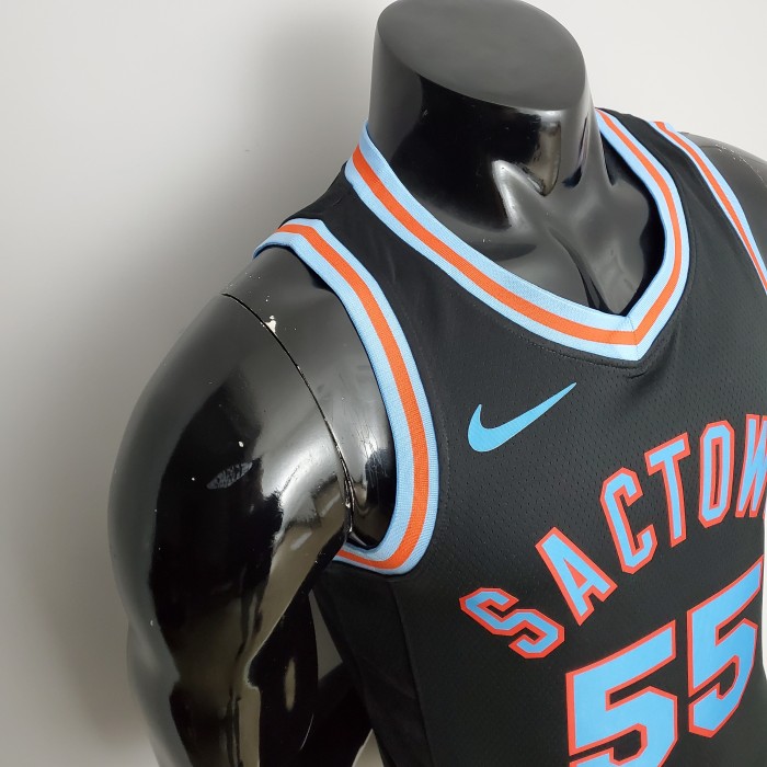 Jason Williams Sacramento Kings City Edition Swingman Jersey Black