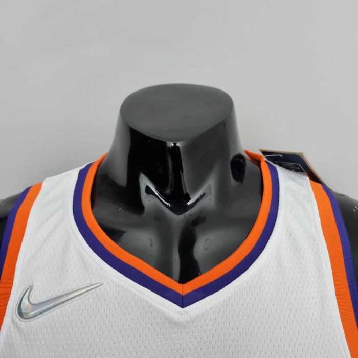 Devin Booker Phoenix Suns 75th Anniversary Swingman Jersey White