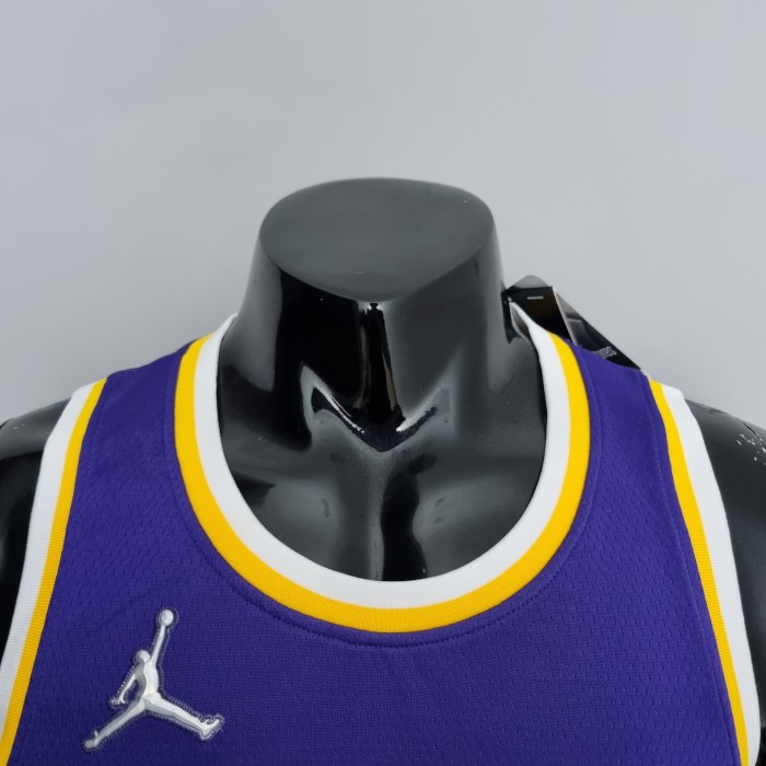 Kobe Bryant Los Angeles Lakers 75th Anniversary Swingman Jersey Purple